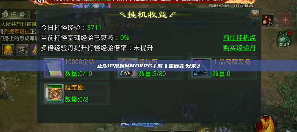 正版IP授权MMORPG手游《星辰变:归来》 第1张